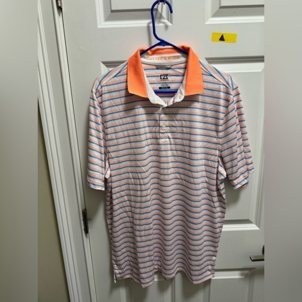 Mens Cutter & Buck Performance Golf Polo Shirt